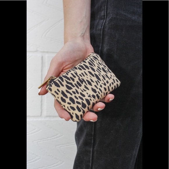 cheetah coin purse